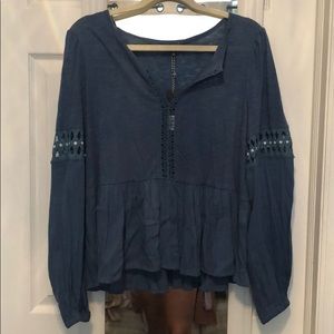 Lucky Brand Long Sleeve Tunic